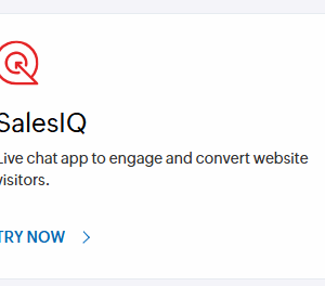 Zoho SalesIQ