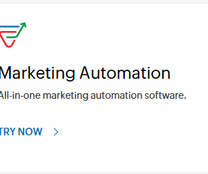 Zoho Marketing Automation