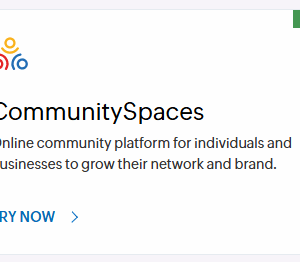 Zoho communitySpaces