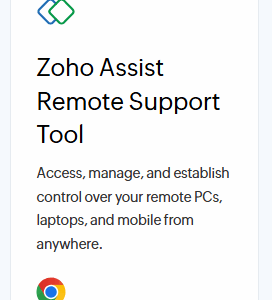 Zoho Assist Remote Support Tool