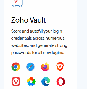 Zoho Vault