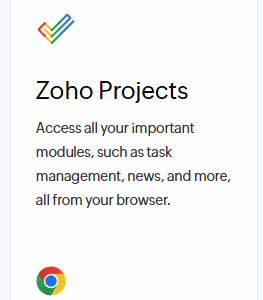 Zoho Projects