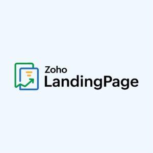 Zoho Landing Page